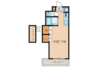 シャトー９８の物件間取画像